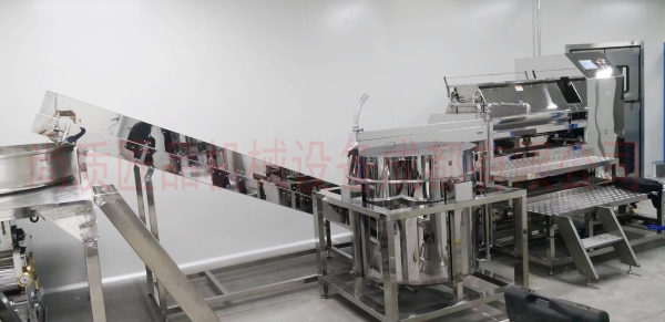 和面机+面团提升输送+供水机组